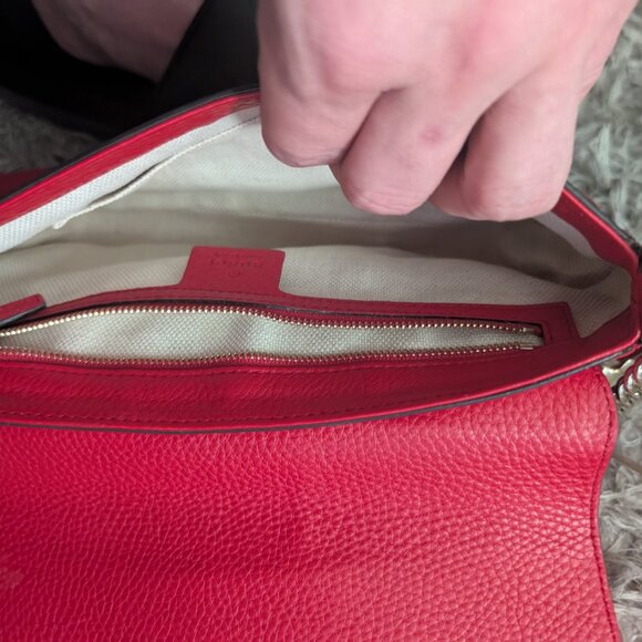 Ref leather Gucci Soho shoulder bag - Picture 3 of 4